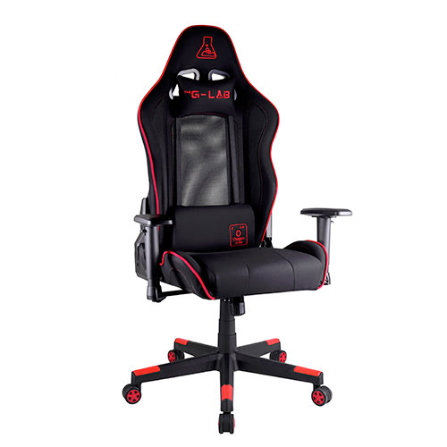 The G-LAB K-Seat Oxygen S Noir/Rouge - Siège PC Gamer - 4