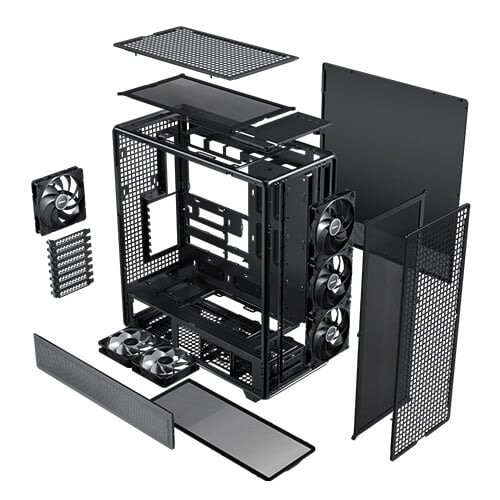 Antec Antec 900 Noir Noir - Boîtier PC Antec - grosbill.com - 7