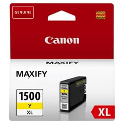 Canon Cartouche PGI-1500XL Jaune - 9195B001