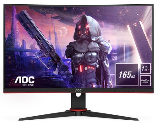 AOC 23 pouces  C24G2AE/BK - Ecran PC AOC - grosbill.com - 0