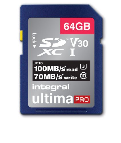 64GB SDXC CL10 UHS1 U3 V30 - 70MB/s en E - Achat / Vente sur grosbill.com - 0