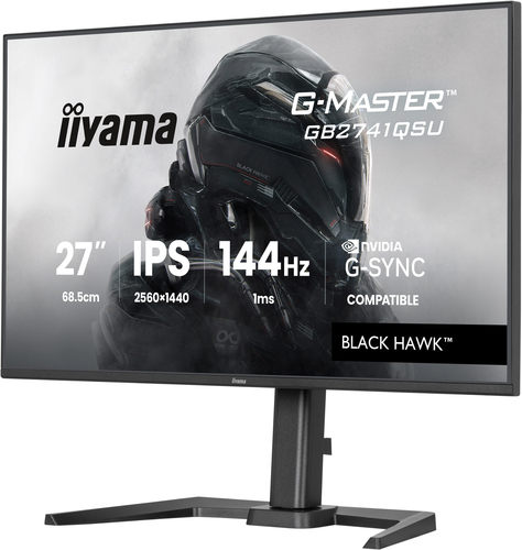 Iiyama 27 pouces  GB2741QSU-B1 - Ecran PC Iiyama - grosbill.com - 2