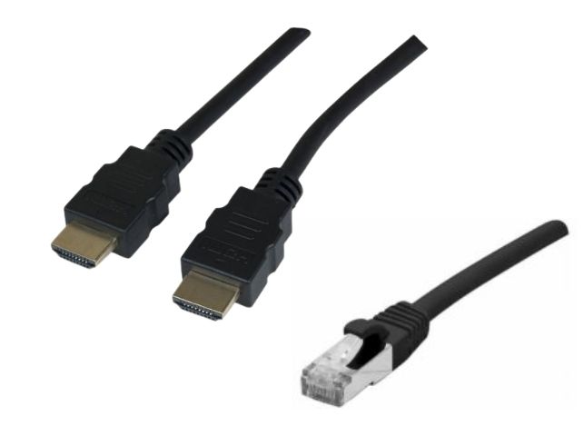 Câble HDMI 1.4 Highspeed + Ethernet mâle/mâle - 5m# - 0