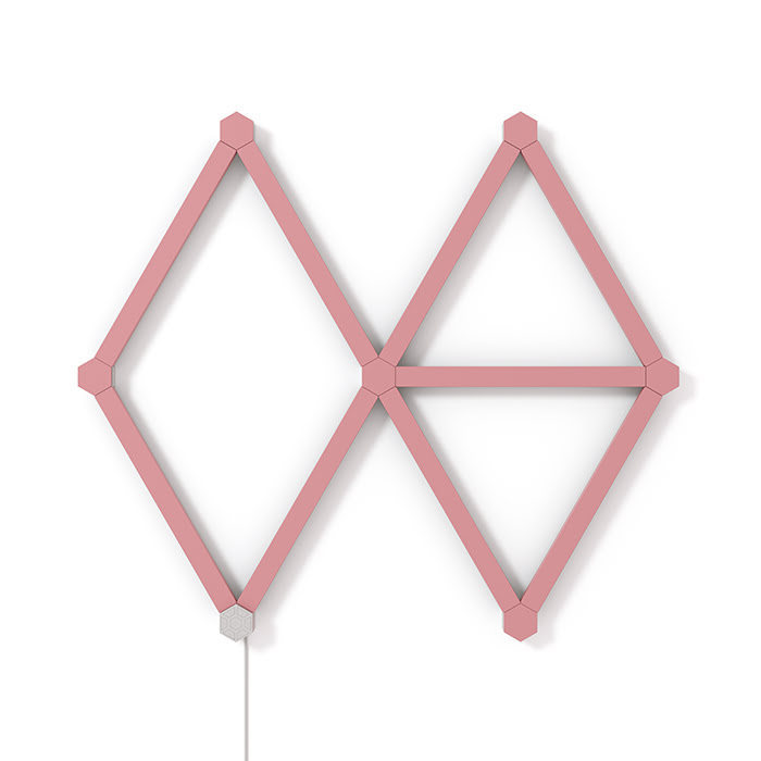 Nanoleaf Lines Skin Rose Mate - 9 pièces (NL59-0001PM-9PK) - Achat / Vente Objet connecté / Domotique sur grosbill.com - 0