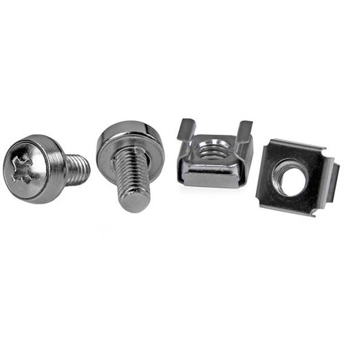 StarTech 50 Pkg M6 Mounting Screws and Cage Nuts