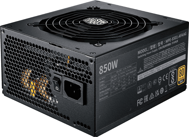 Cooler Master 80+ Gold (3.1 850W) - Alimentation Cooler Master - 5