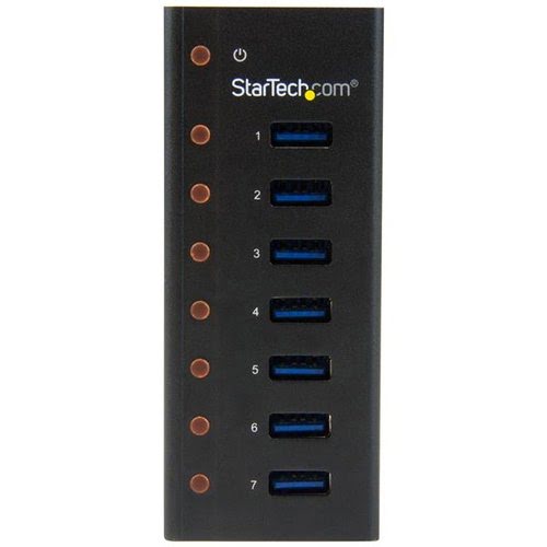 7 Port USB 3.0 Hub - Desktop/Wall-Mount - Achat / Vente sur grosbill.com - 2