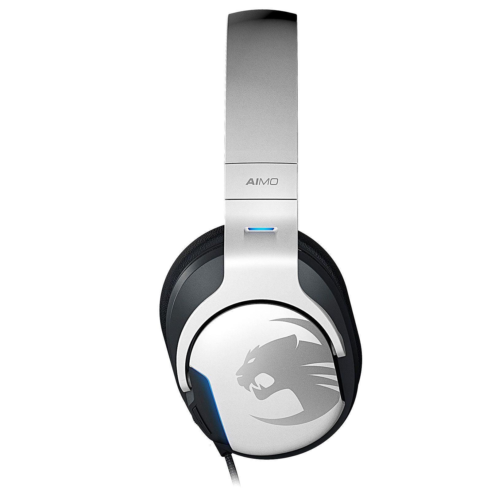 Roccat KHAN AIMO Blanc 7.1 Surround RGB - Micro-casque - 1