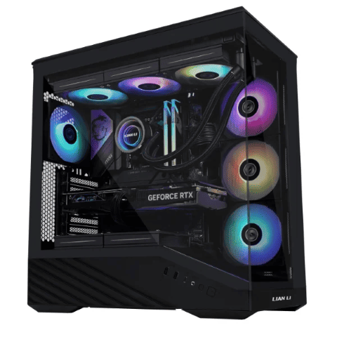Lian-Li Vector V100 RGB Noir +MPG A1000GS MAG Coreliquid  Noir - Boîtier PC - 6