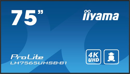 LH7565UHSB-B1 74.5IN IPS 4K - Achat / Vente sur grosbill.com - 1