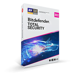 image produit Bitdefender Total Security Multi-Device - 2 Ans / 10 App. Grosbill