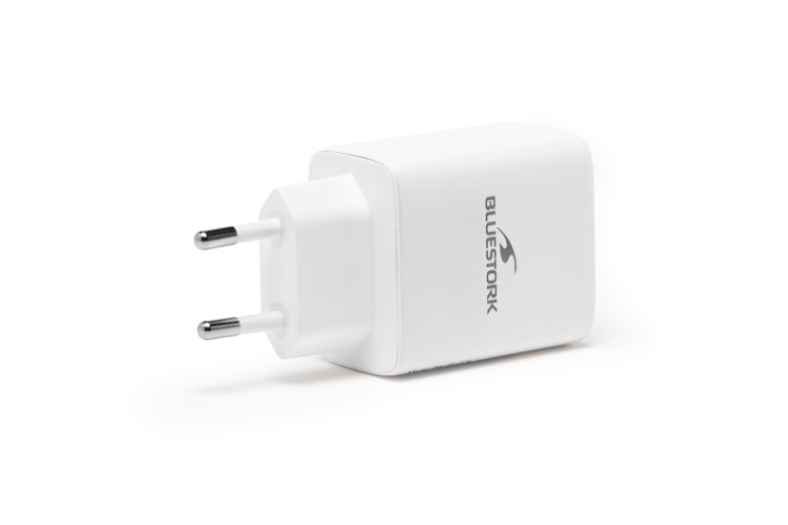 Chargeur USB/3 ports/65W/Blanc - Accessoire téléphonie Bluestork - 3