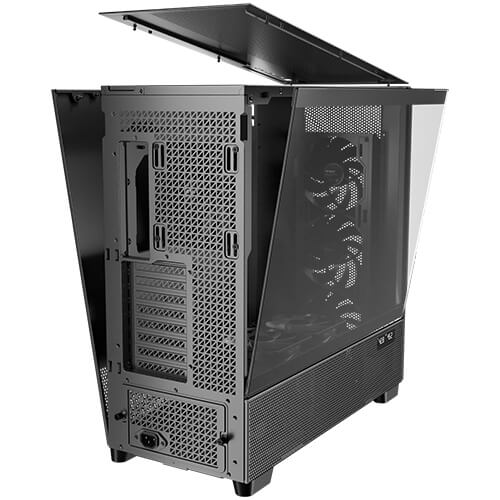 Antec FLUX PRO Black Noir - Boîtier PC Antec - grosbill.com - 2