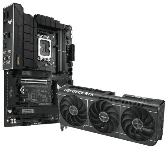 PRIME 5070 12G OC + TUF GAMING B760-PLUS WF - grosbill.com - 0