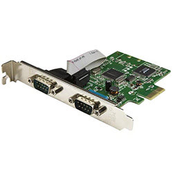 image produit StarTech  PCI-E 2x RS232 Grosbill