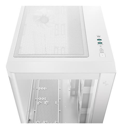 Deepcool CG530U 4F Blanc Blanc - Boîtier PC Deepcool - grosbill.com - 4