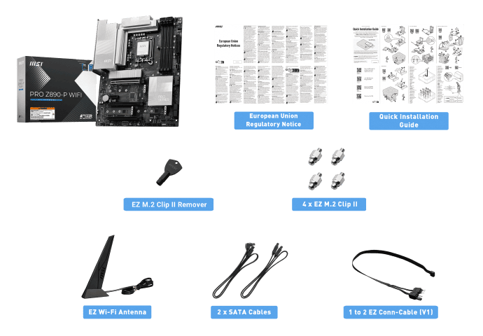 MSI PRO Z890-P WIFI ATX  - Carte mère MSI - grosbill.com - 2