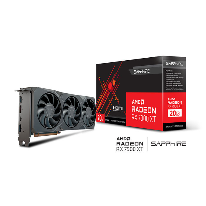 Sapphire RX 7900 XT 20G  - Carte graphique Sapphire - grosbill.com - 0