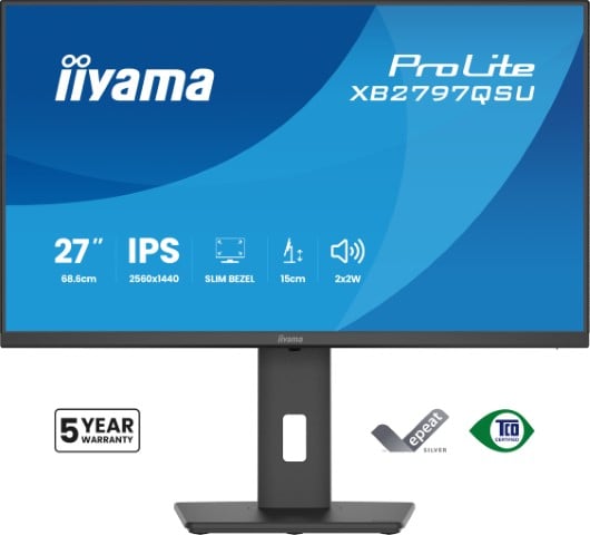 Iiyama 27 pouces  XB2797QSU-B1 - Ecran PC Iiyama - grosbill.com - 1