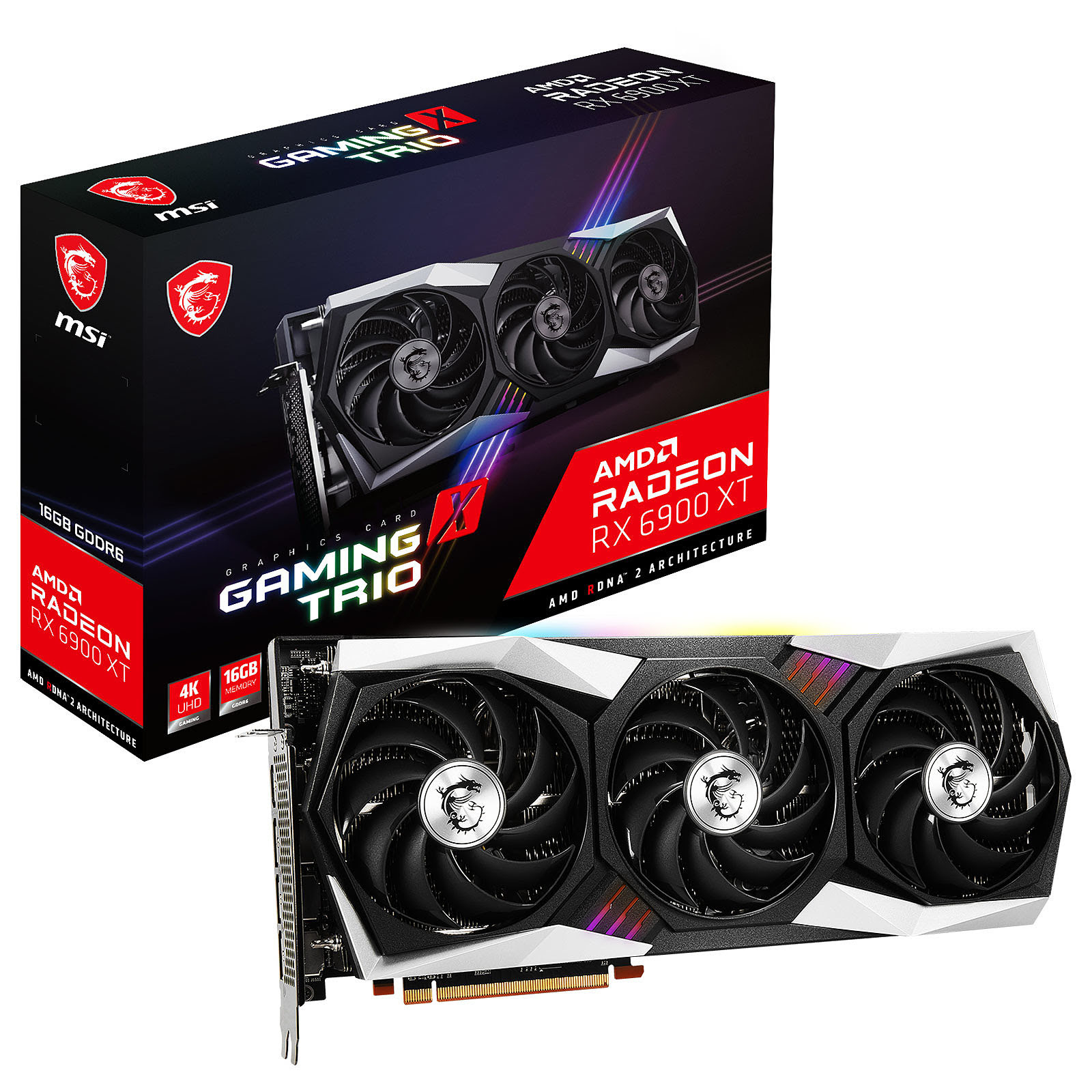 MSI RX 6900 XT GAMING Z TRIO  - Carte graphique MSI - grosbill.com - 0