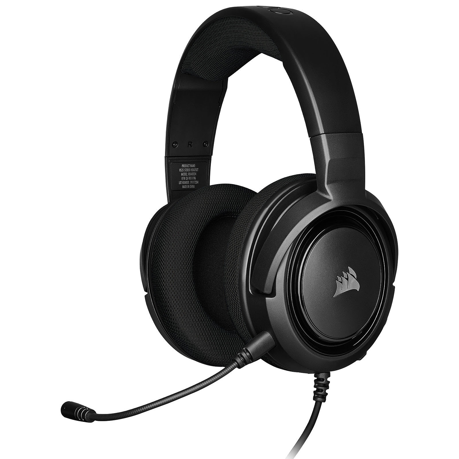 Corsair HS35 Stereo Stereo Noir - Micro-casque - grosbill.com - 0