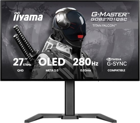 Iiyama 27 pouces  GOB2701QSC-B1 - Ecran PC Iiyama - grosbill.com - 0