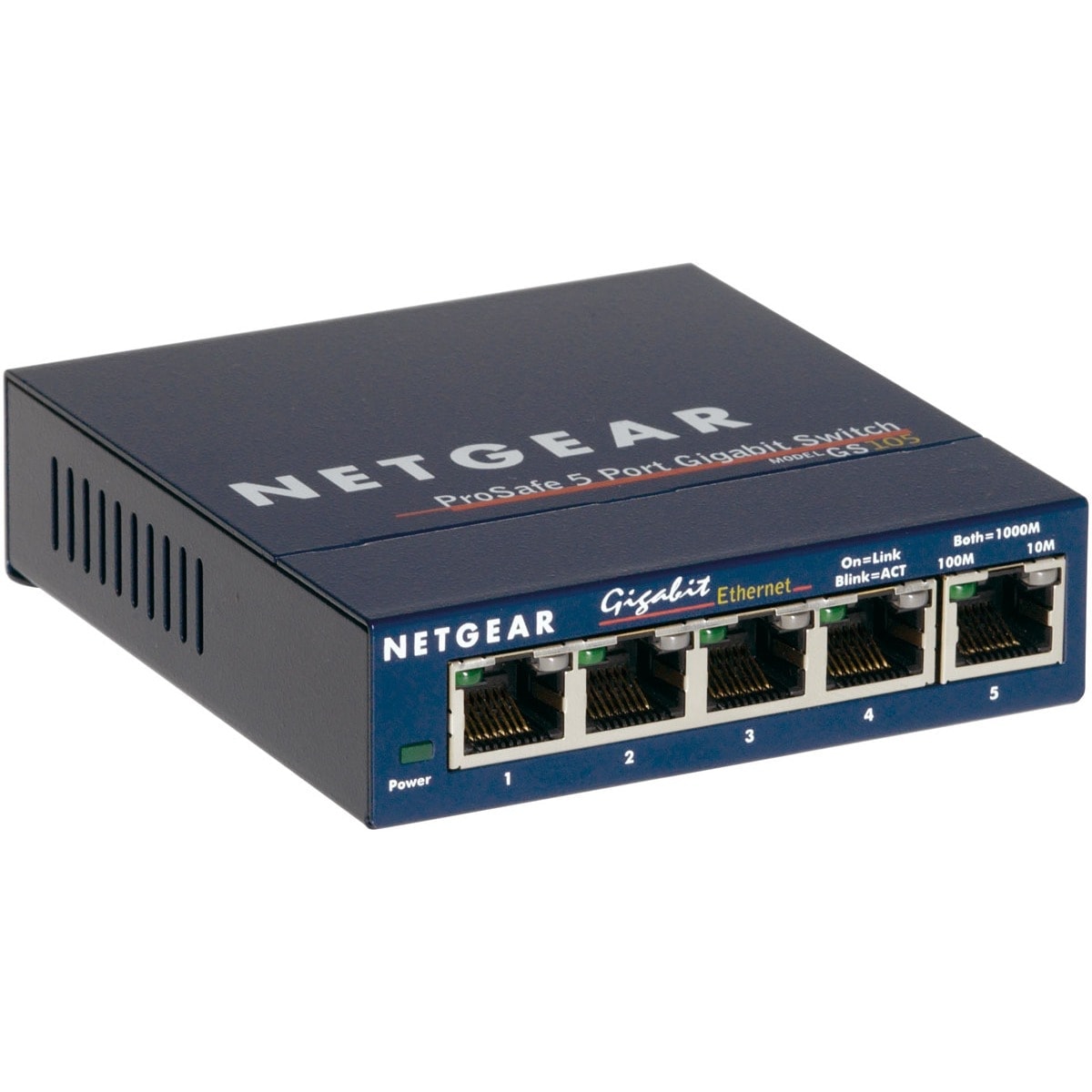 Switch Netgear ProSafe GS105 - 5 ports gigabit# - grosbill.com - 0