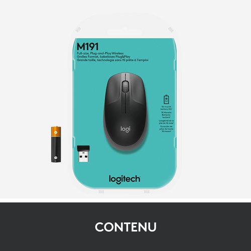 Logitech M190 - Souris PC Logitech - grosbill.com - 8