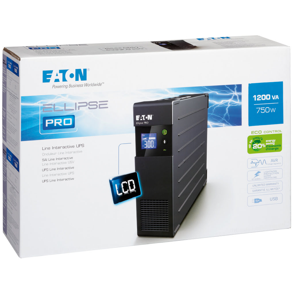 Ellipse Pro 1200FR - Onduleur EATON MGE - grosbill.com - 1