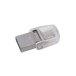 Kingston Clé 128Go USB 3.1 Type C - DTDUO3C/128GB