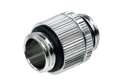Watercooling Alphacool Fitting double écrou G1/4 AG vers G1/4 AG - Chrome Grosbill