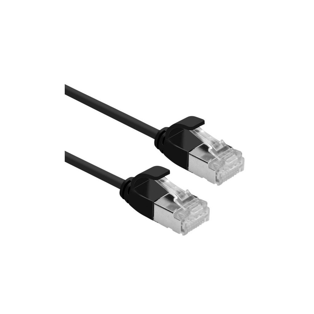 Roline RJ45 Cat6A U/FTP - 0,5m Noir