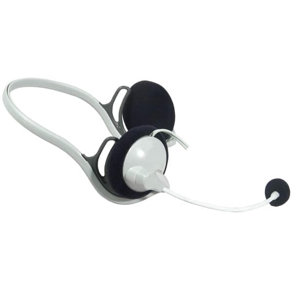 Grosbill Casque et micro Stereo Gris - Micro-casque - grosbill.com - 1