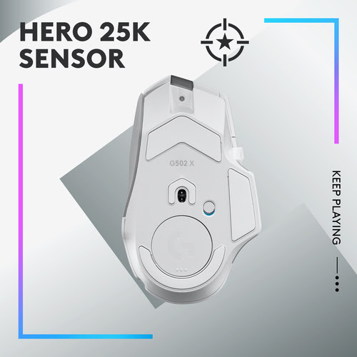 Logitech G502 X PLUS WHITE - Souris PC Logitech - grosbill.com - 19
