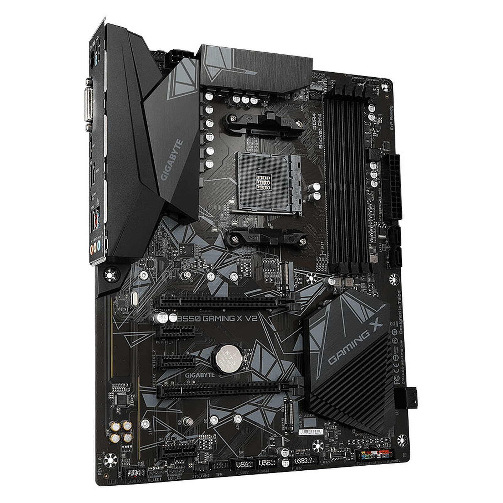 Gigabyte B550 GAMING X V2 ATX  - Carte mère Gigabyte - grosbill.com - 2