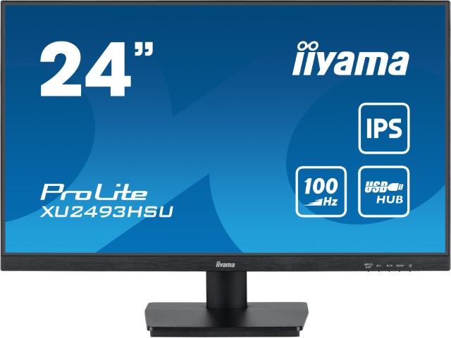 Ecran PC Iiyama XU2493HSU-B6 - 24" FHD 100Hz IPS 1ms FreeSync Grosbill