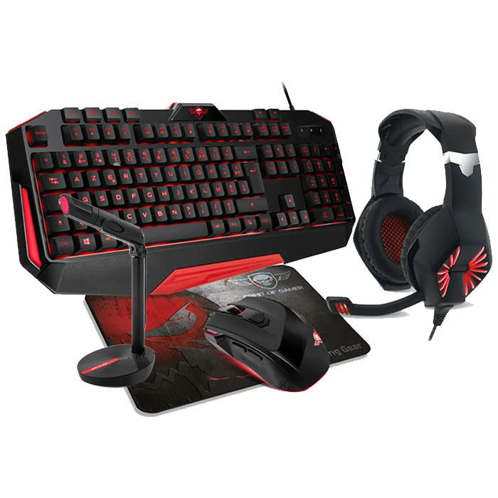 Spirit Of Gamer Bundle 5 en 1 - Micro EKO + Pack PRO-MKH3 (MIC-EKO + SOG-4IN1) - Achat / Vente Pack Peripheriques sur grosbill.com - 0