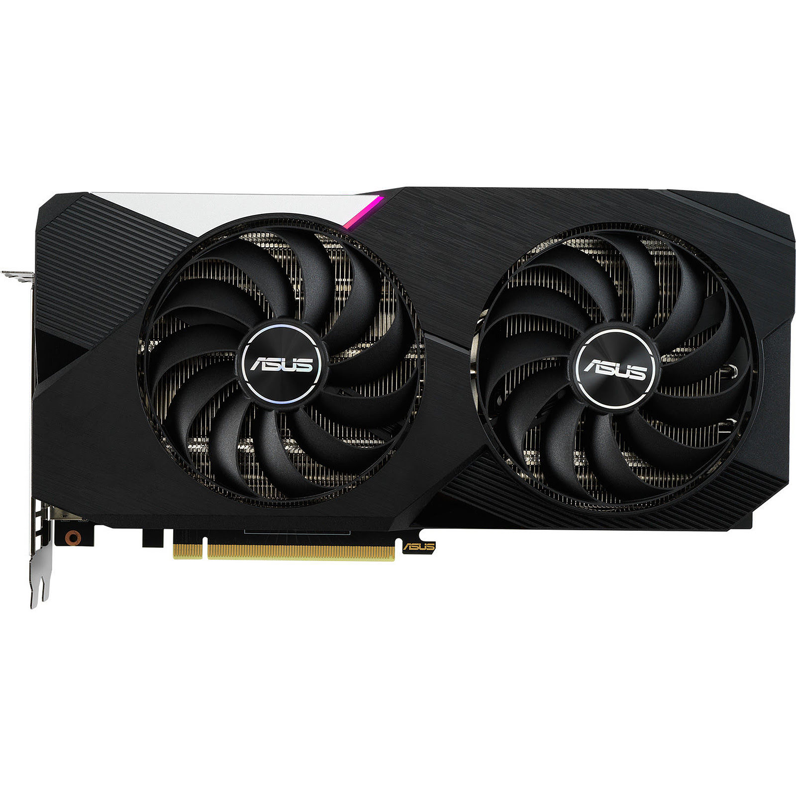 Asus DUAL-RTX3060TI-O8G-V2 LHR  - Carte graphique Asus - 1
