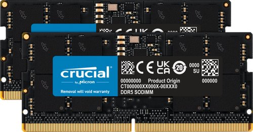 32GB Kit2x16GB DDR5-5600 SODIMM Crucial - Achat / Vente sur grosbill.com - 0