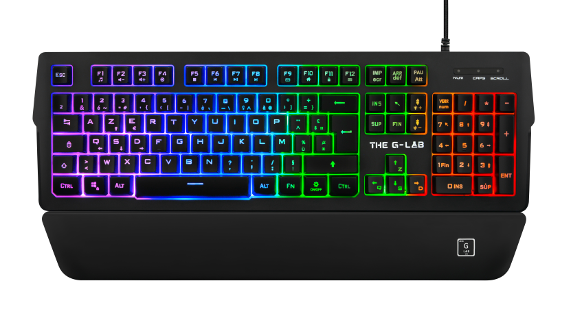 The G-LAB Keyz Palladium - Clavier PC The G-LAB - grosbill.com - 0