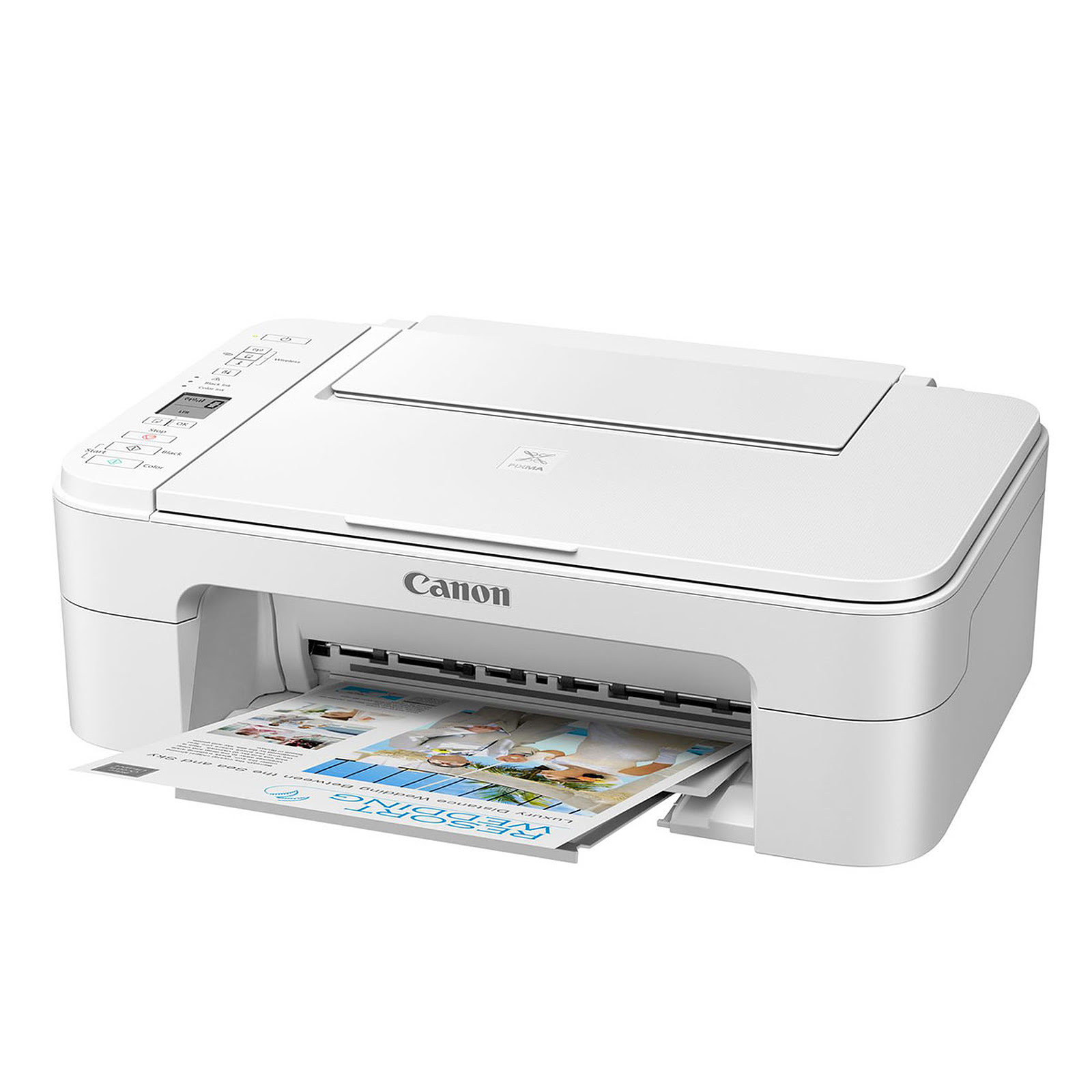 Imprimante multifonction Canon PIXMA TS3351 White - grosbill.com - 2