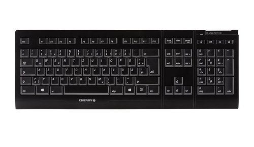 Cherry B.UNLIMITED 3.0 Ensemble Clavier & Souris sans fil, rechargeable, noir, USB, AZERTY - FR