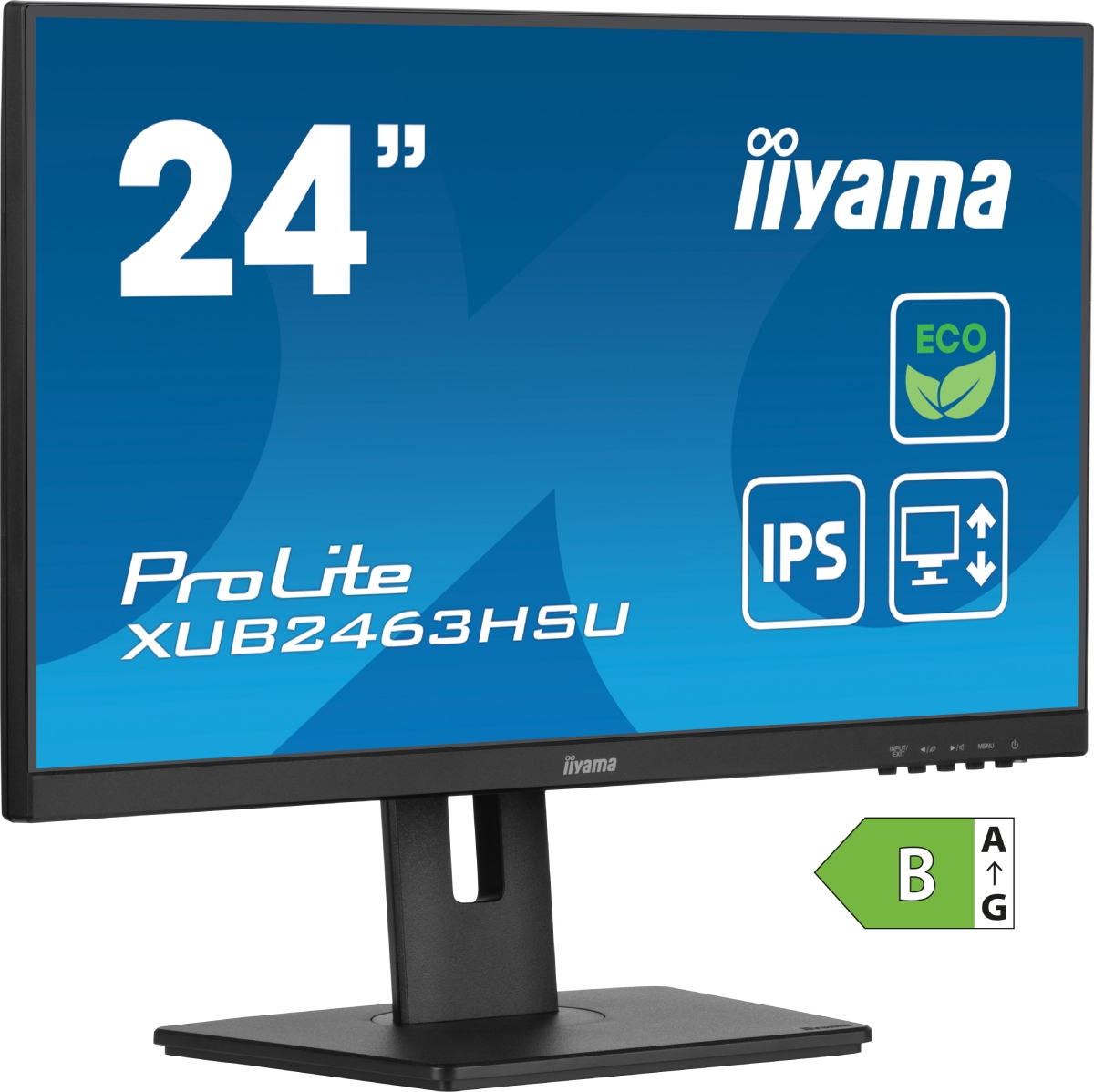 Iiyama 24 pouces  XUB2463HSU-B1 - Ecran PC Iiyama - grosbill.com - 2