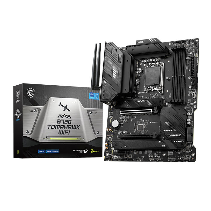 MSI MAG B760 TOMAHAWK WIFI ATX  - Carte mère MSI - grosbill.com - 0