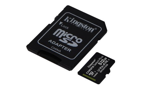 512GB micSDXC 100R A1 C10 Card+ADP - Achat / Vente sur grosbill.com - 3