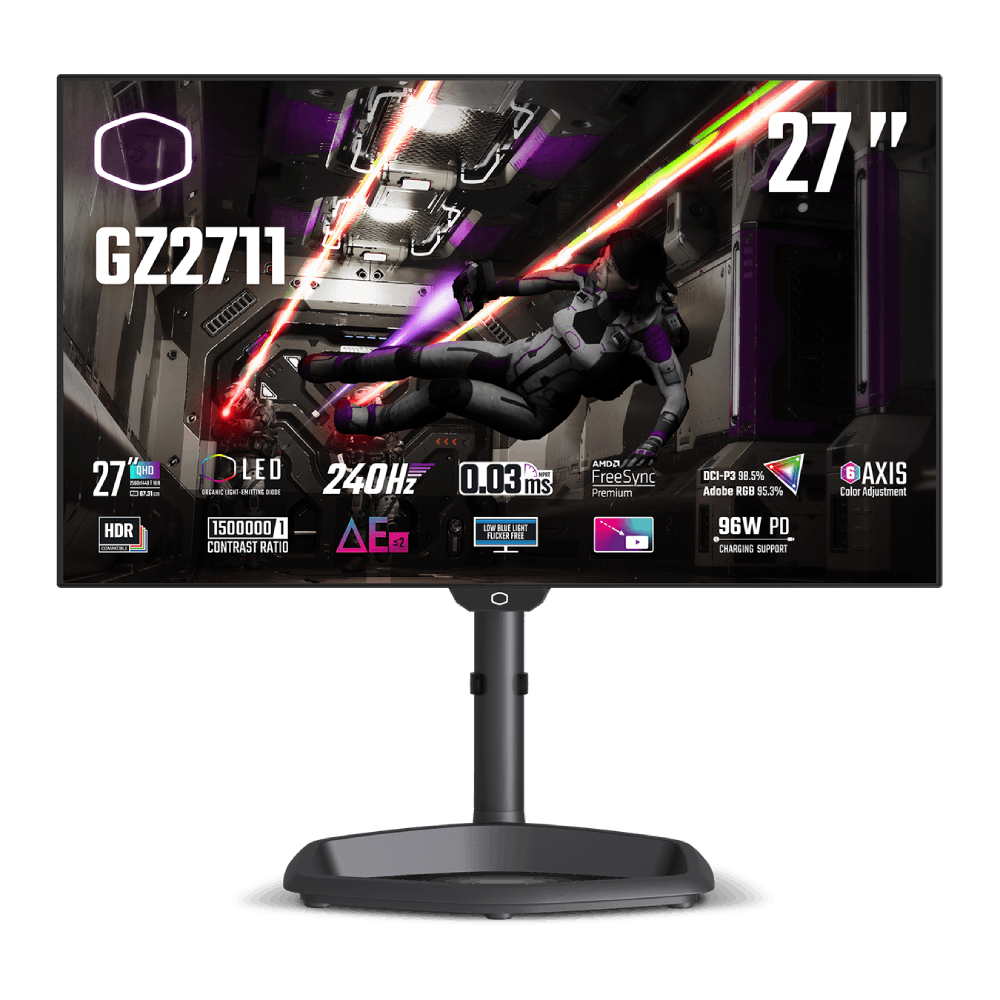 Cooler Master GZ2711 27QHD OLED 240Hz/0.03ms/HDR/USB-C/FS-Prem