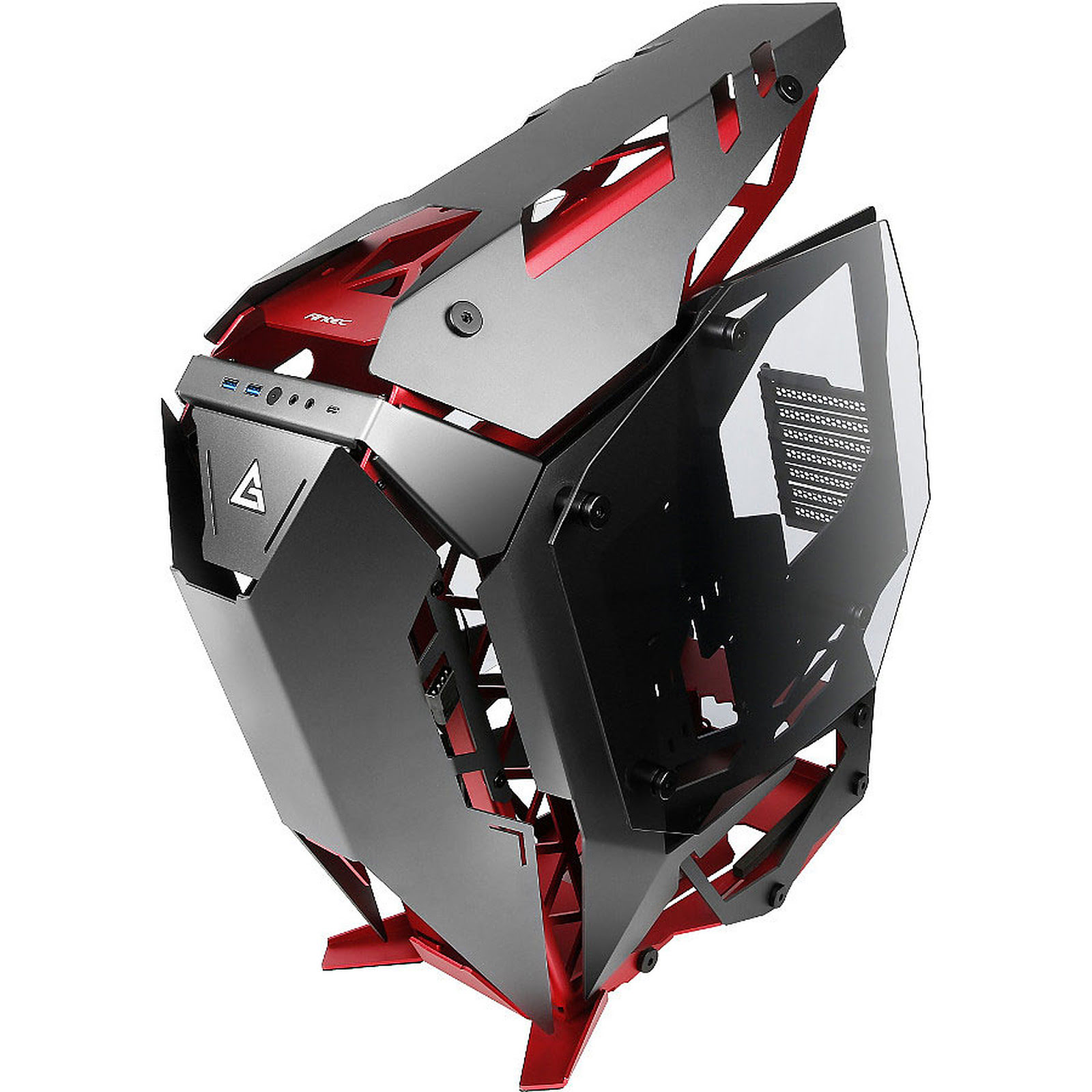 Antec TORQUE Black/Red Rouge - Boîtier PC Antec - grosbill.com - 1