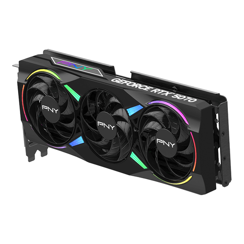 PNY RTX 5070 16GB ARGB Overclocked Triple Fan - Carte graphique - 5