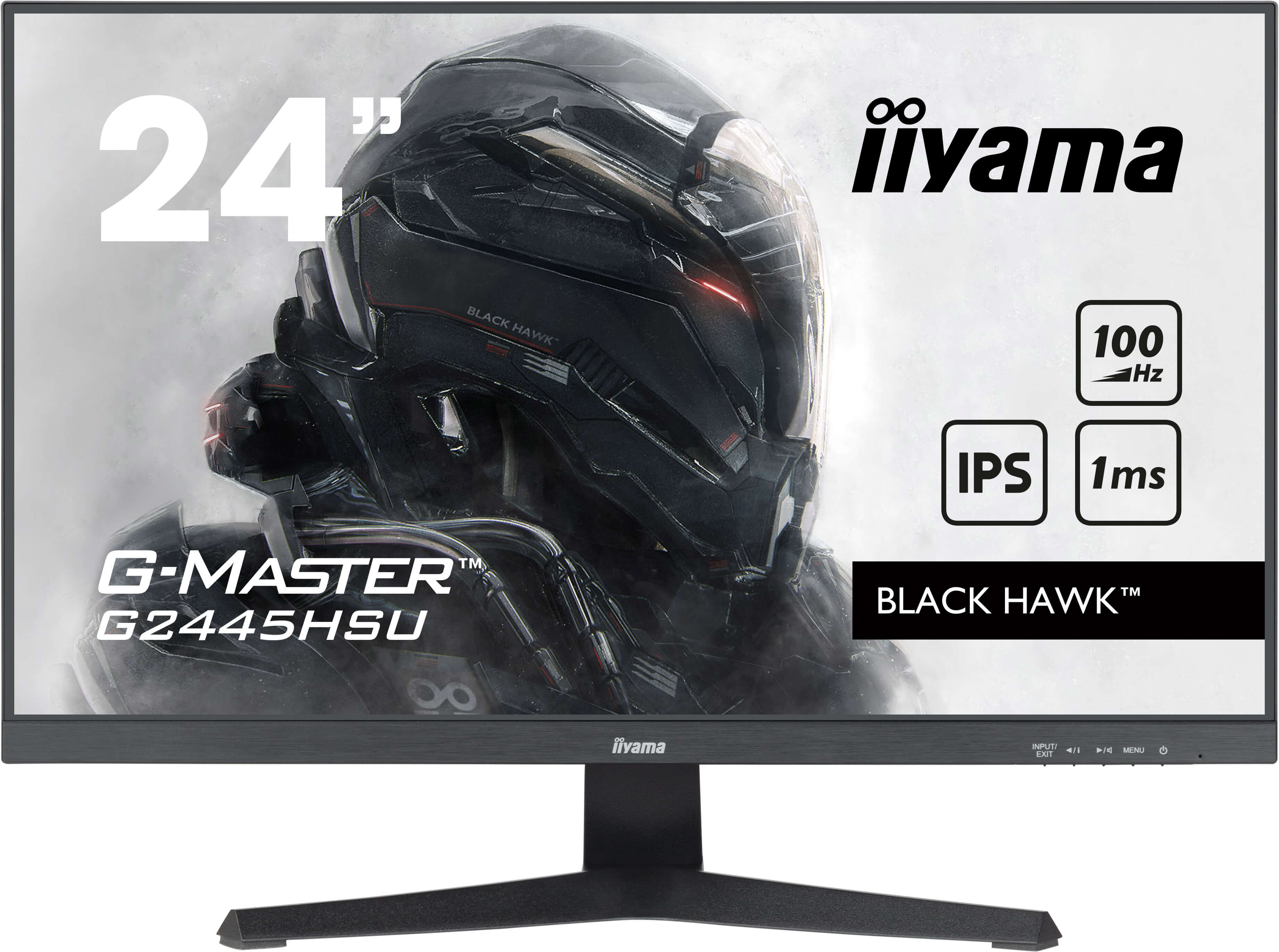 Iiyama 24 pouces  G2445HSU-B2 - Ecran PC Iiyama - grosbill.com - 0