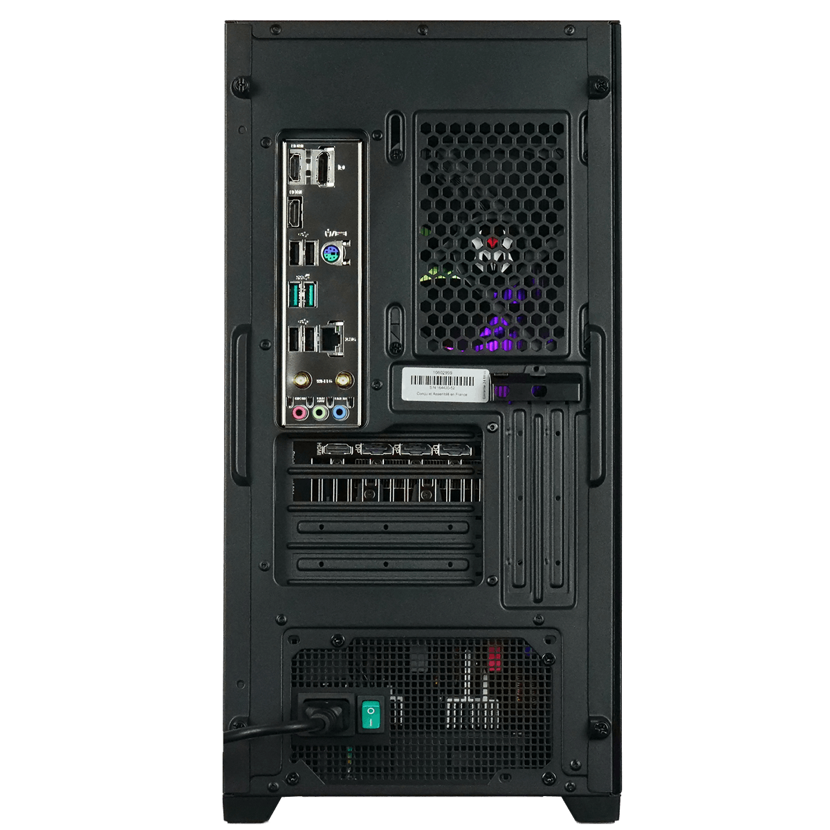 Grosbill ESSENTIAL Gaming - I5-14400F/5060Ti-16Go/32Go/1To - CYB-GB (PCG-10602999) - Achat / Vente PC Fixe sur grosbill.com - 5